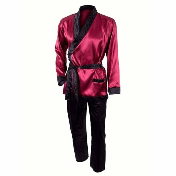 Hauntlook Men's Bunny Enthusiast Halloween Costume 2Piece Set Lounge Pajama XL - Picture 2 of 4